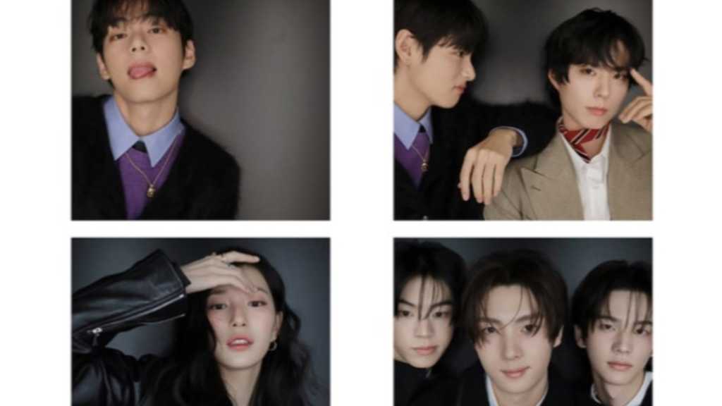 CELINE's global ambassadors, including BTS's V and others, gathered at the Cheongdam flagship store to showcase the new collection.