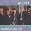 TOMORROW X TOGETHER「2022 MTV EMA」で初受賞！ファンに感謝のメッセージ