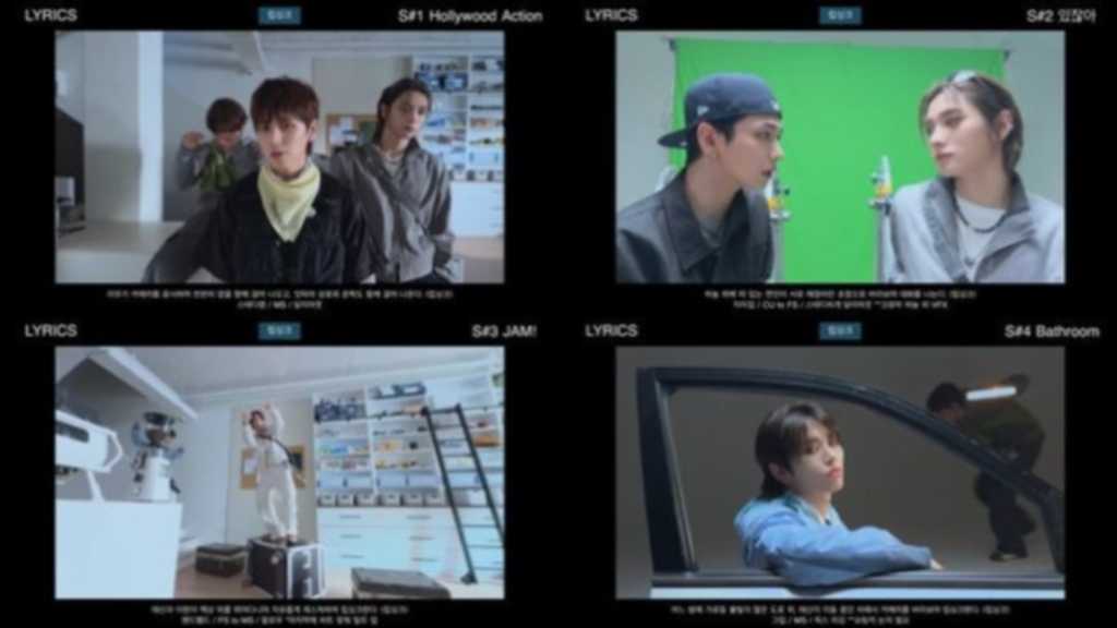 BOYNEXTDOOR reveals a sneak peek of their upcoming album 'The Action', showcasing diverse genres and a cinematic theme in their music.