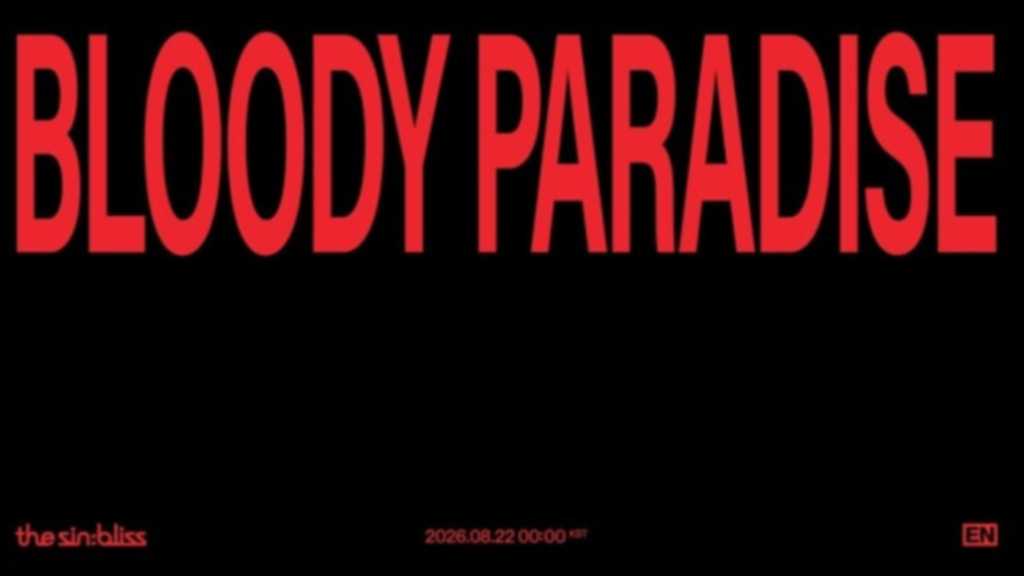 ENHYPEN unveiled a teaser for their new song "Bloody Paradise" from the upcoming album "THE SIN : BLISS," showcasing a dramatic narrative.