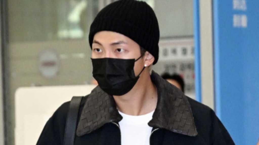 BTS's RM returned to Incheon from Milan after attending a Bottega Veneta fashion show, sharing moments with stars and directors.