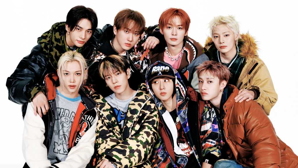 BAPE® hosted Stray Kids at BAPE STORE® DOSAN for a private launch event, unveiling a global GWP campaign and immersive in-store experience.