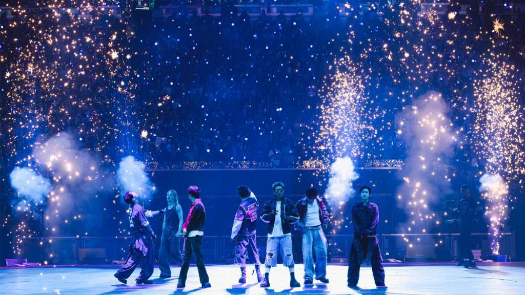 BTS's 'THE CITY LAS VEGAS' campaign features vibrant displays and events, celebrating their 5th album 'ARIRANG' during their tour.