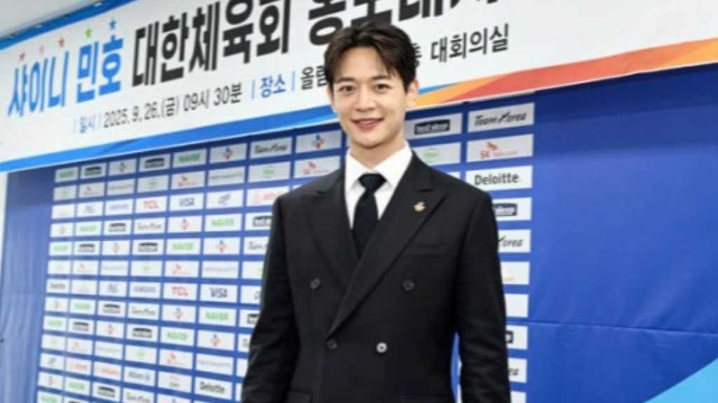 SHINee's Minho has been appointed as the ambassador for the Korean Sports Council, aiming to promote sports and participate in events.