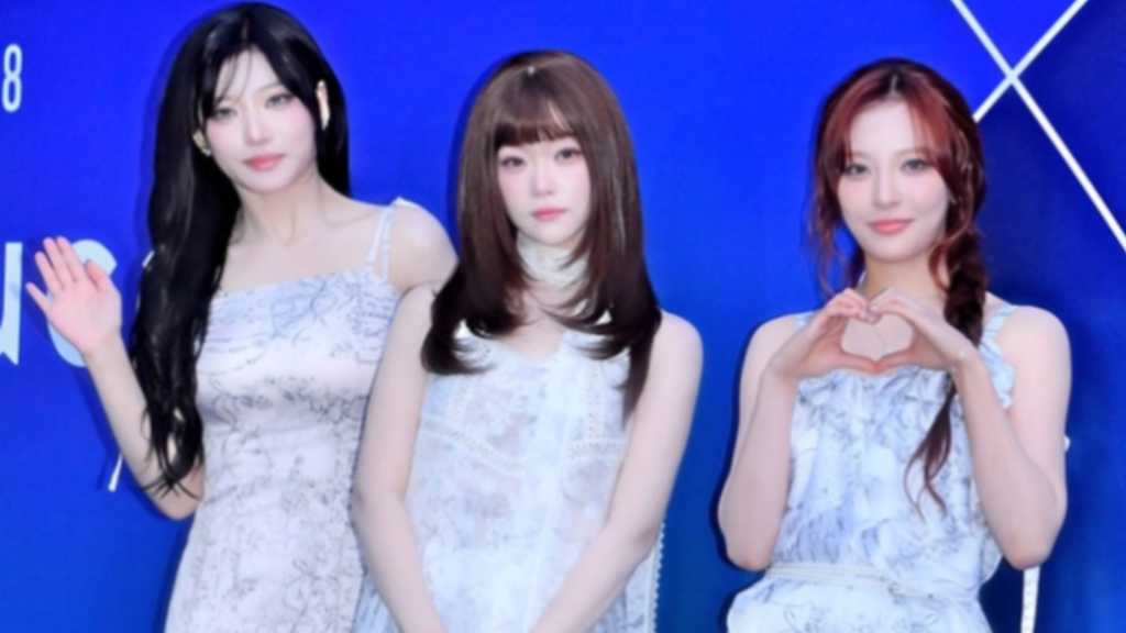 Billlie members and other stars attended the 'DOUCAN' collection at Seoul Fashion Week 2026 held at DDP on the afternoon of the 6th.