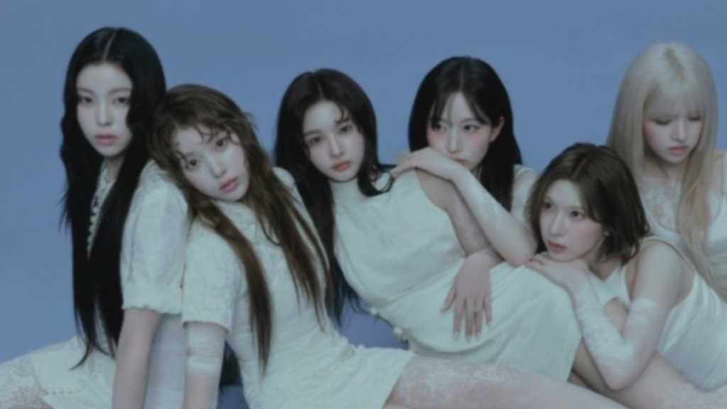 NMIXX shares dreamy concept photos for their 1st album 'Blue Valentine,' releasing on October 13, with a romantic theme.