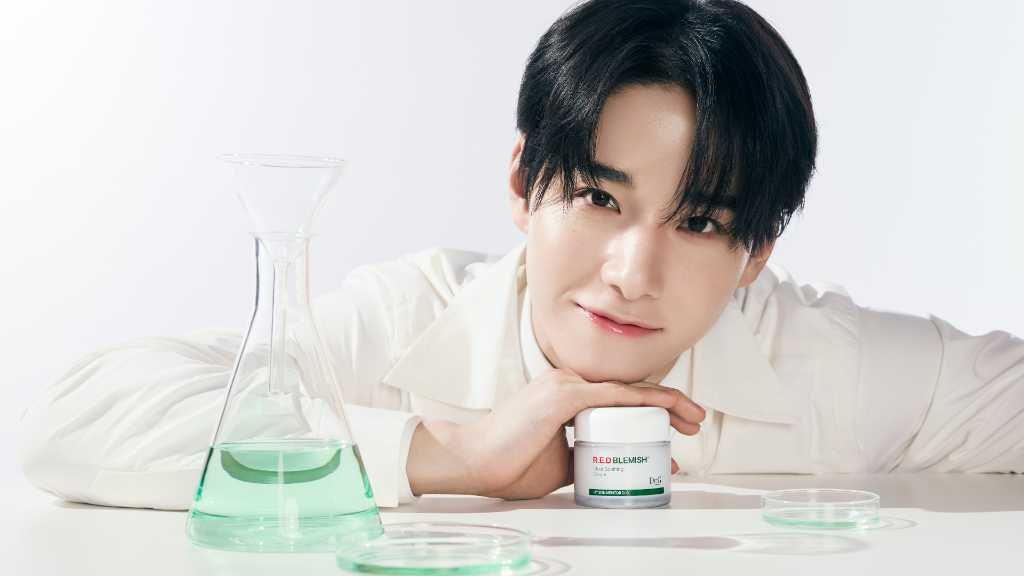Dr.G, Korea's top skincare brand, appoints JO1's Sato Keigo as brand ambassador starting November 1, 2025, promoting their Red Blemish line.
