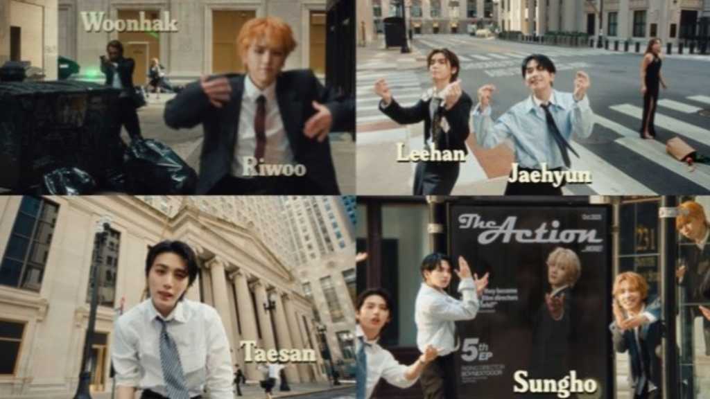 BOYNEXTDOOR builds excitement for their comeback with the teaser for 'Hollywood Action,' part of their 5th mini-album 'The Action.'