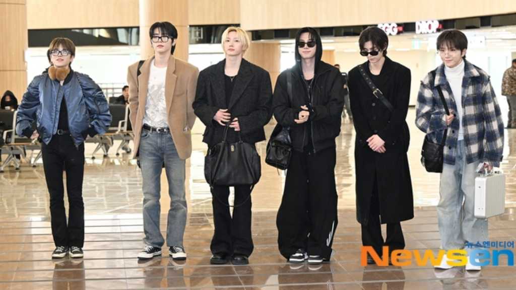 BOYNEXTDOOR flew to Japan for the 2025 MUSIC BANK GLOBAL FESTIVAL, taking place on December 13-14 at the National Stadium.