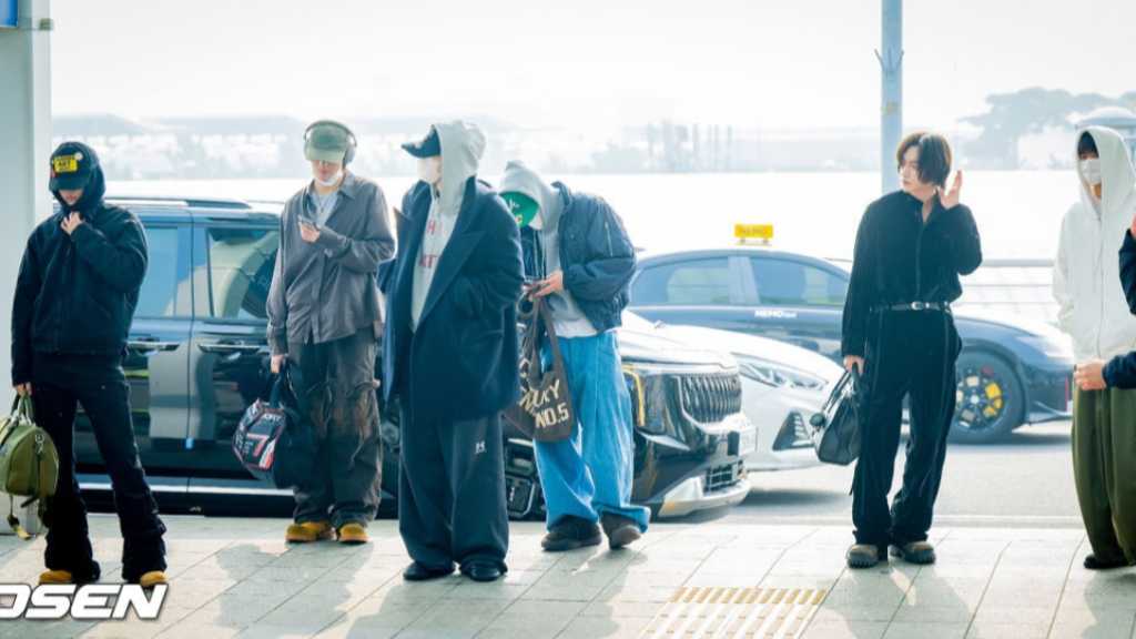 RIIZEが「SMTOWN LIVE 2025-26 in BANGKOK」のため仁川国際空港からタイへ出国した。