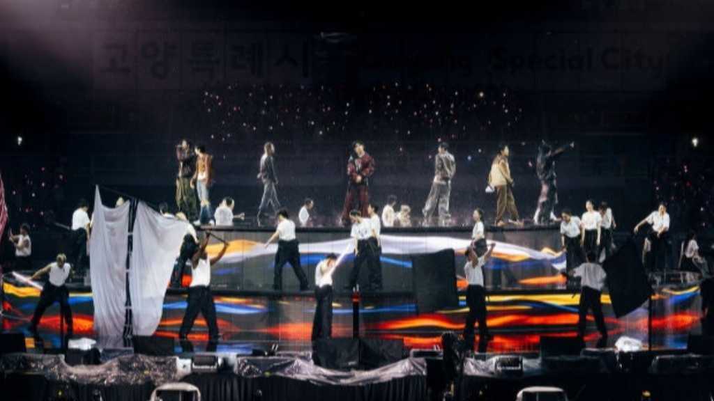 BTS expresses joy for their first tour in 6.5 years, with members sharing excitement and gratitude during their performance in Goyang.