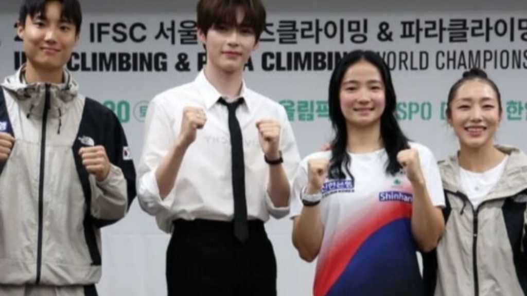 ZEROBASEONEのソン・ハンビンの妹、ソン・ハンアルムが韓国代表のスポーツクライミング選手として注目されている。