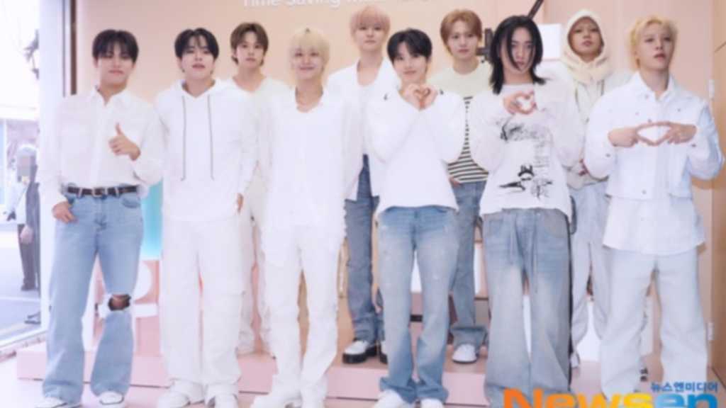 On the morning of the 20th, TREASURE attended the MENOKIN event in Songsu-dong, Seoul, after finishing their Japan tour.