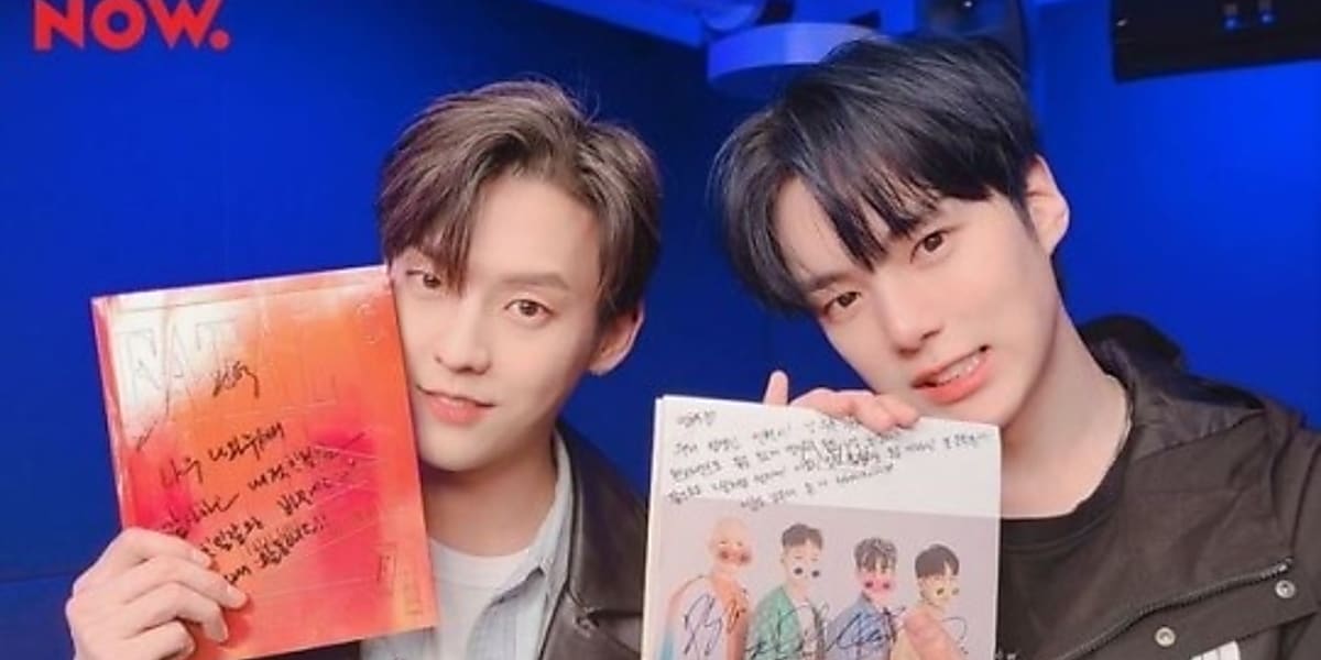 BTOB ミンヒョク＆MONSTA X ミニョク、仲睦まじいツーショットを公開…イケメン2人の出会い - Kstyle