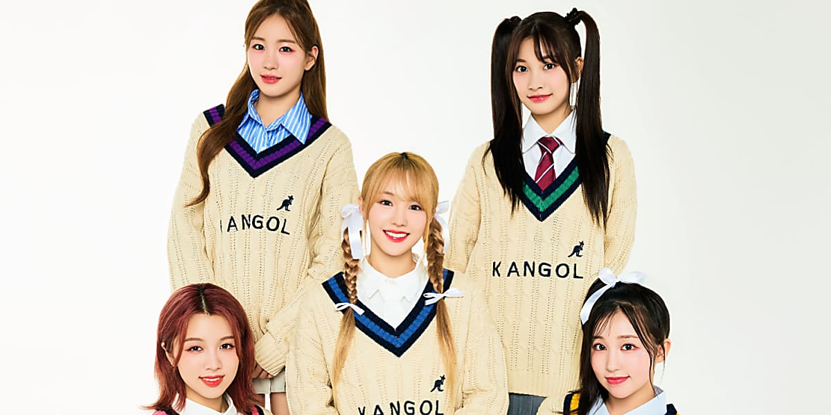 KANGOL24年秋コレクションのイメージモデルに韓国アイドルグループwoo!ah!が起用。