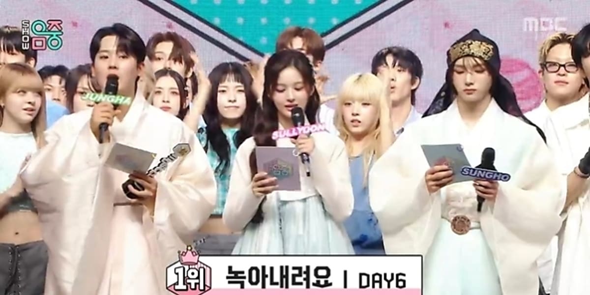 DAY6が「ショー 音楽中心」で1位を獲得。KATSEYEがデビュー、BOYNEXTDOORが新曲を紹介。  