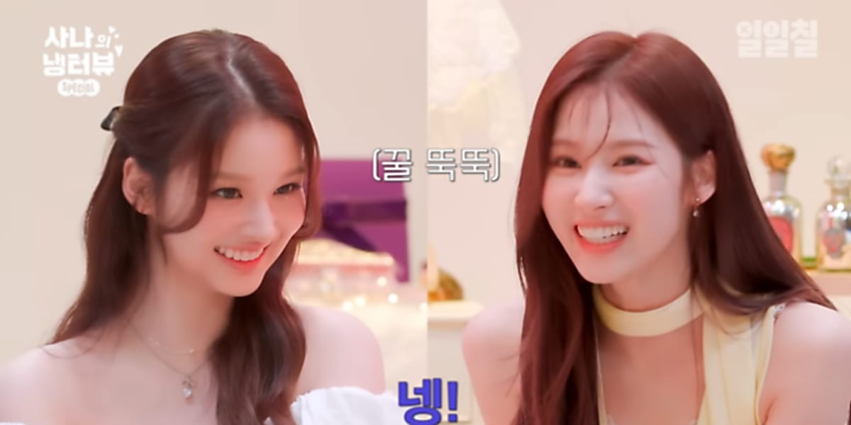 TWICEのサナとNMIXXのソリュンがYouTubeで出会い、仲良く会話。ファンからは姉妹のようと好評。