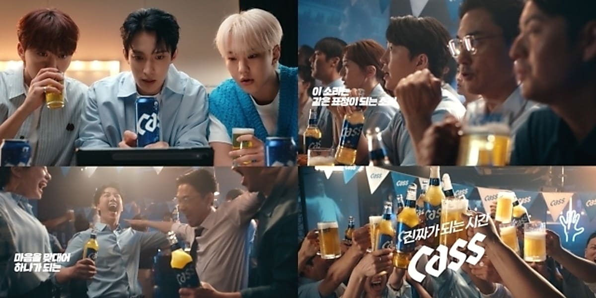 "CASS" beer's new TV commercial supports South Korean Olympic team with a message of unity and support for the athletes.