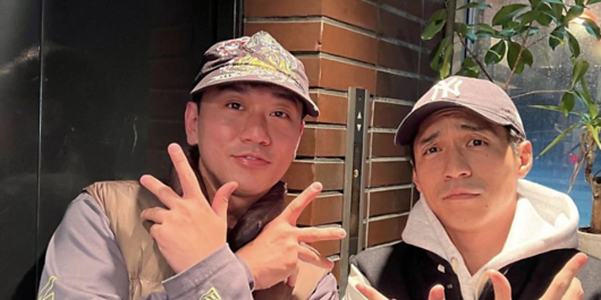 Comedian Kim Gyun-wook, known as Tanaka, meets Ryo Nishikido in Japan, shares photos on Instagram, and enjoys visiting popular spots.