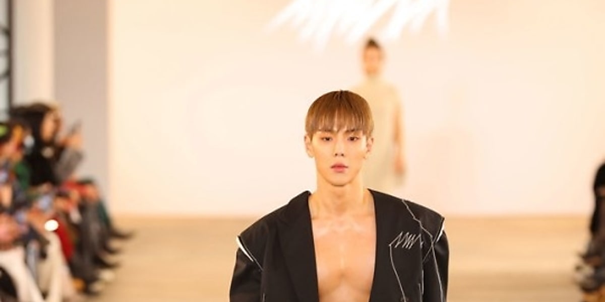 MONSTA X's Shownu appeared at New York Fashion Week as an ambassador for Concept Korea, showcasing K-fashion.
