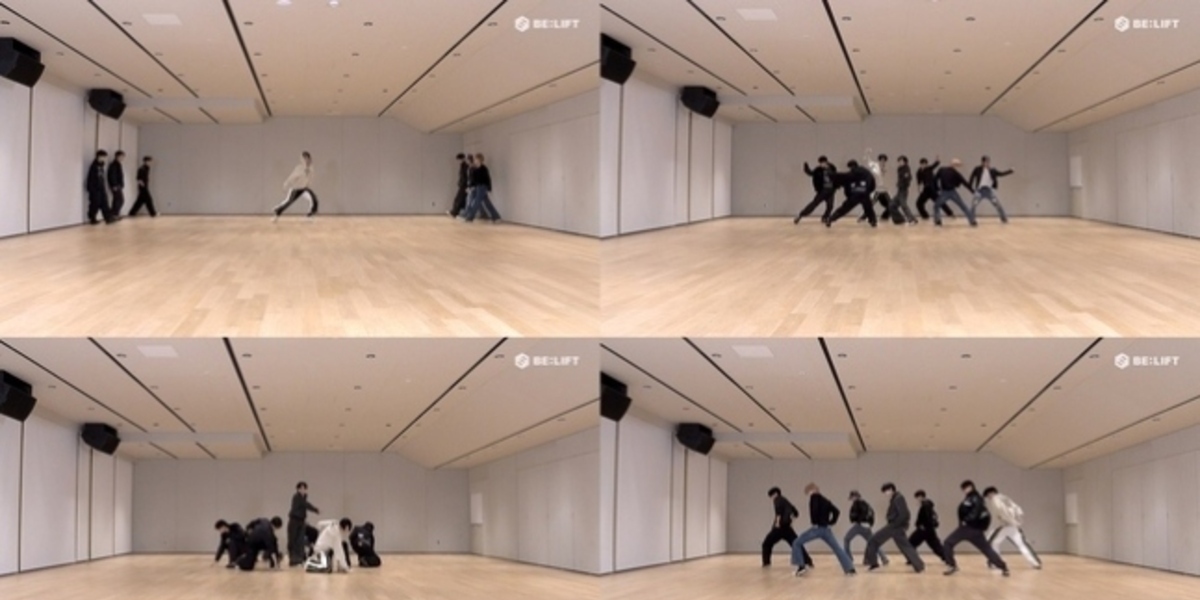 ENHYPEN released a dance practice video for 'No Doubt', showcasing their energy and charm in casual outfits, highlighting their growth.