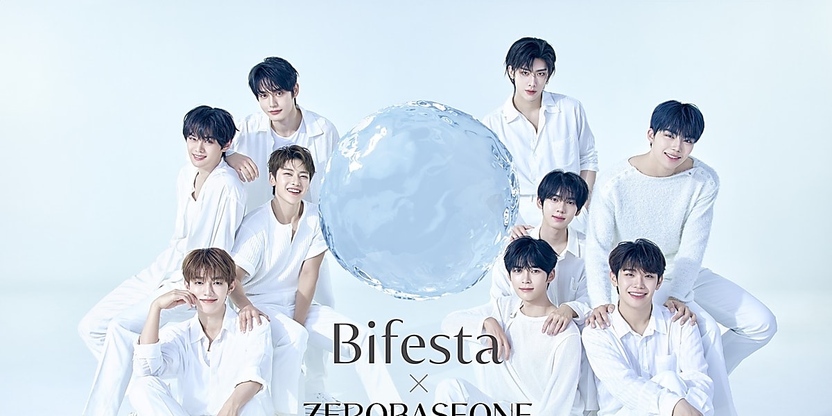 K-POP group ZEROBASEONE is the new ambassador for Bifesta, featuring in new ads for cleansing oil and foam wash starting October 2.