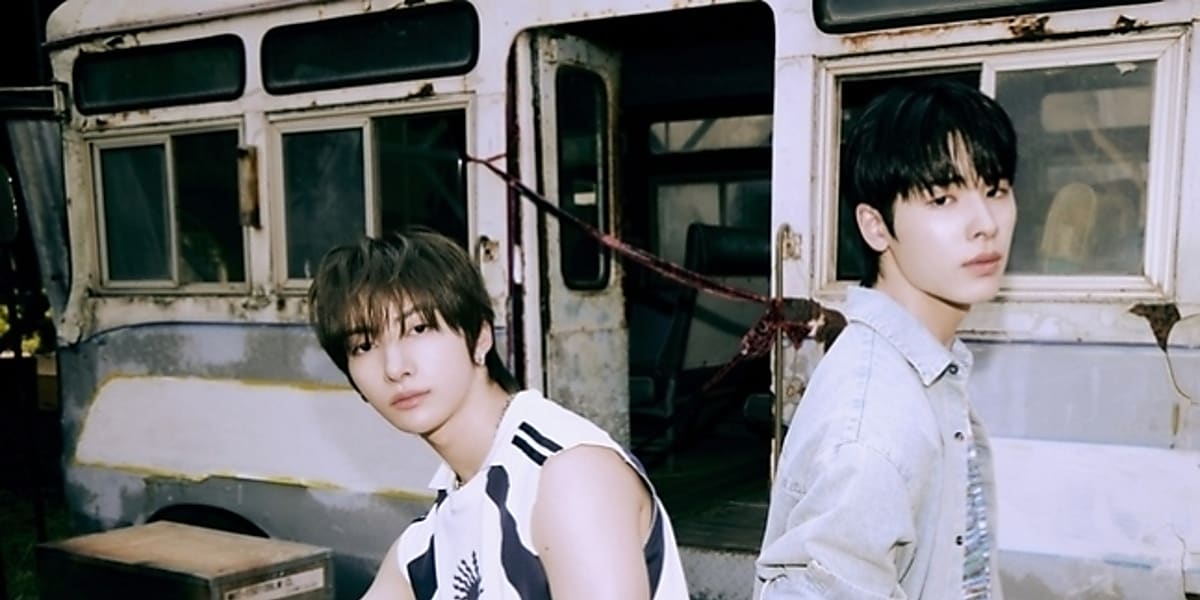 JYP's new boy group NEXZ debuts with "Ride the Vibe" on May 20th, showcasing their cool charm in teaser images.