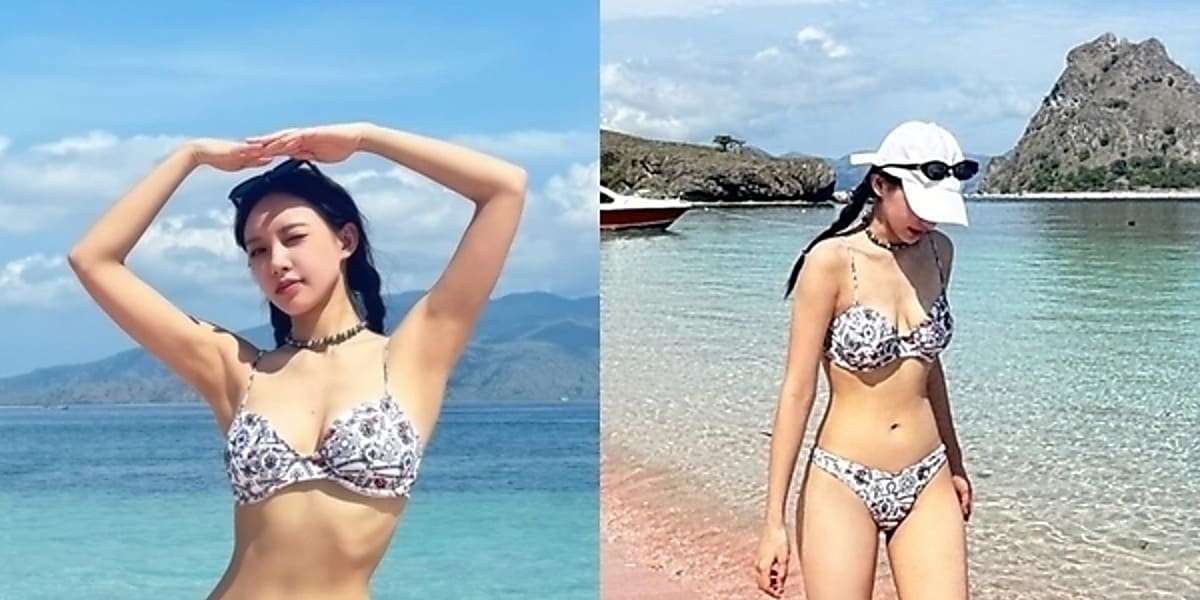 Space girl Sonso's latest update includes a photo in a bikini, continuing solo activities in China.