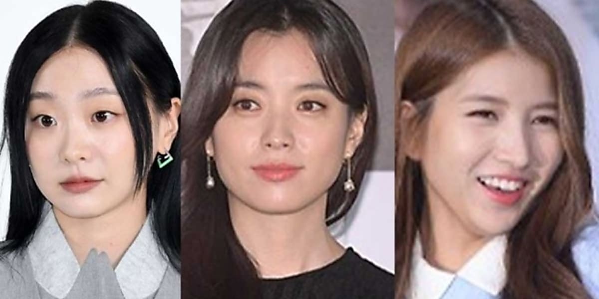 Many stars, like Ji Yeon and Kim Da Mi, appear shorter than their actual heights due to their features, despite being tall.