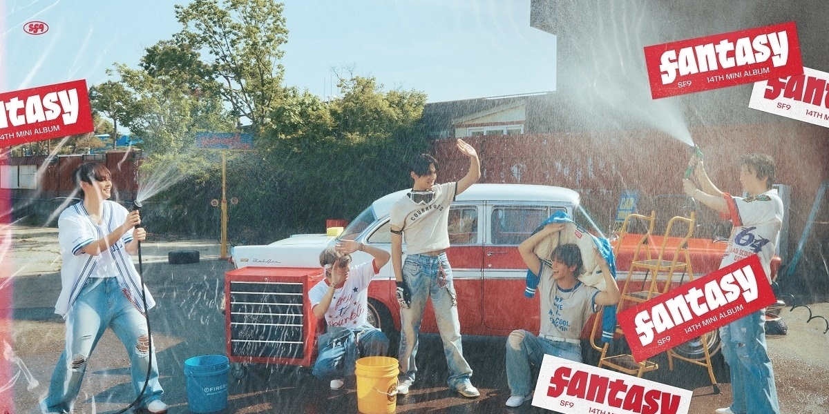 SF9が14thミニアルバム「FANTASY」のタイトル曲のポスターを公開。夏の爽やかなビジュアルが話題に。  