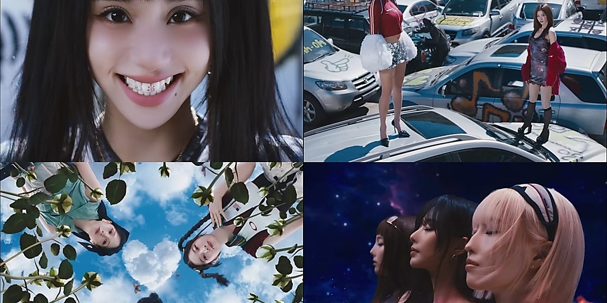 TWICE reveals new album 'STRATEGY' featuring Megan Thee Stallion, set for release on December 6, with a vibrant teaser video.