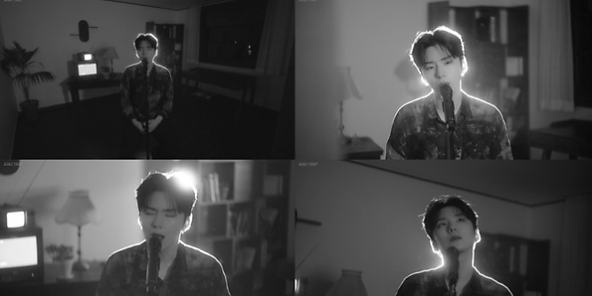 Kihyun from MONSTA X shares a special cover video for MONBEBE's 9th anniversary, showcasing his emotional vocal talent before military service.