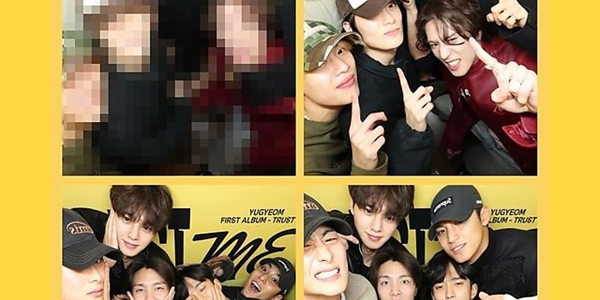 YUGYEOM releases two-shot with Son Hayun, attracting attention. The first full album "TRUST ME" listening party photo was released.