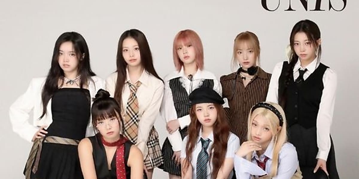 UNIS features on ITTABOOK's cover, showcasing unique styles in office and street fashion, solidifying their status as rising stars.