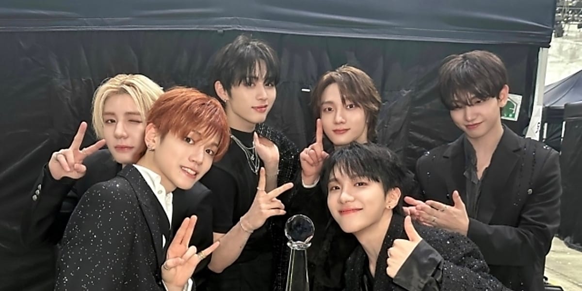 BOYNEXTDOOR wins their first trophy on KBS's 'Music Bank' with 'Nice Guy' after their comeback, thanking fans and supporters.