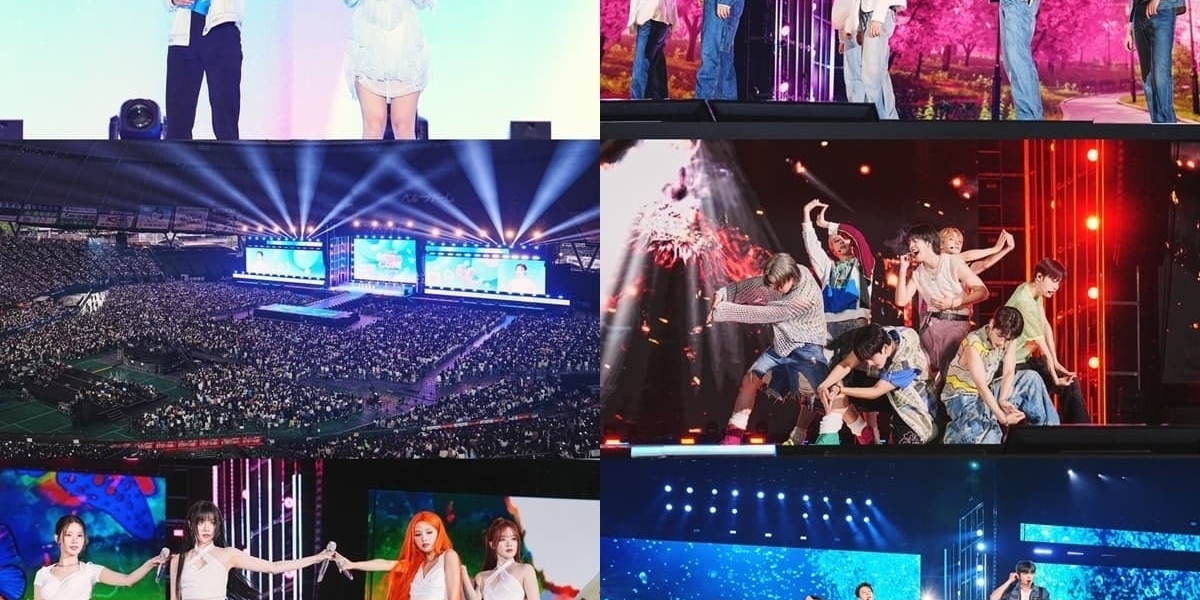 K-popグループが日本のベルーナドームで豪華パフォーマンスを披露。SHINeeのミンホとNMIXXのソリュンがMCを務めた。