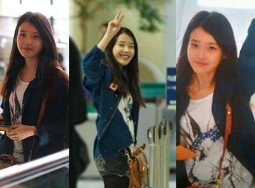 Iuの空港写真が公開 いきなり撮られたのに爽やかな笑顔が可愛い Kstyle