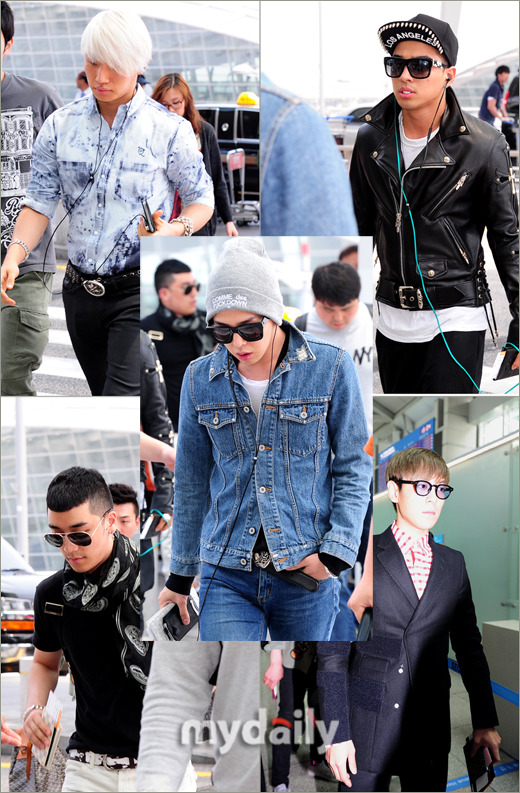Bigbang それぞれの個性が溢れる空港ファッション Kstyle