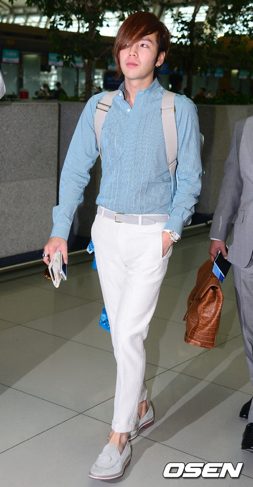 チャン・グンソク、空港ファッションに視線集中！“さすがプリンス ...