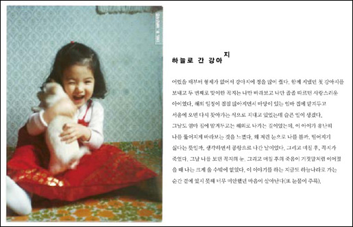 ソン ヘギョ へギョの時間 で子供の頃の写真を公開 Kstyle