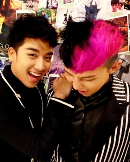 Bigbangのg Dragonがツートーンカラーのヘアを公開 G Pink Kstyle