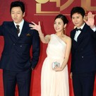 【PHOTO】「紳士の品格」のキム・スロ、ユン・ジニ、キム・ミンジョン「2012 SBS演技大賞」に出席 