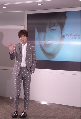 イ・ミンホ、1stアルバム「My Everything」発売記念！来日記者会見に