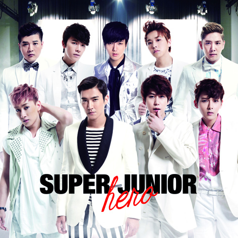 初回限定盤■SUPER JUNIOR Japan 1st album『Hero』 SUPER JUNIOR日本オリジナル1stアルバム「Hero」のジャケット写真が