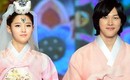 【PHOTO】ナム・ボラ＆ZE:A シワン、チャリティーファッションショーに登場“眩しい韓服カップル”