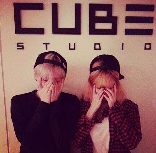 BEAST チャン・ヒョンスン＆4Minute キム・ヒョナ「Trouble Maker