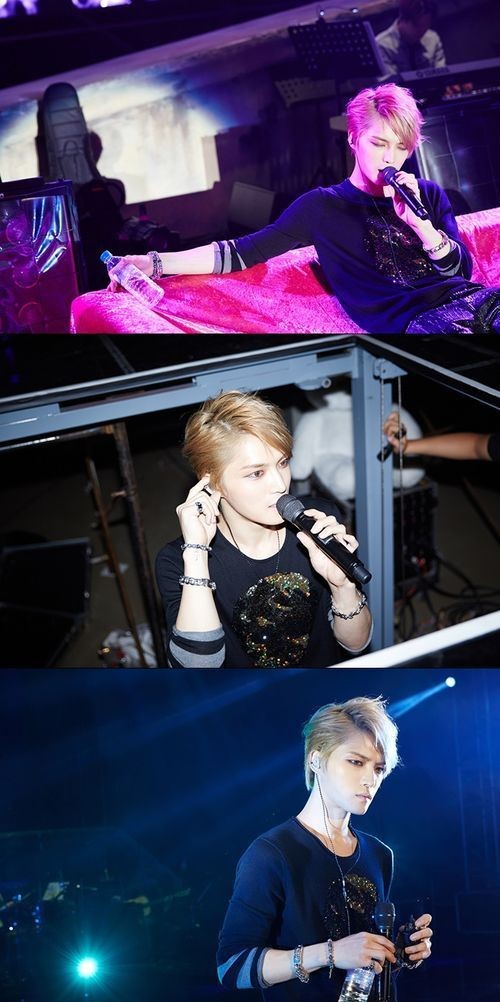 JYJ ジェジュン、ソロコンサートのリハーサル写真公開！真剣な瞳に“視線集中” - Kstyle