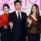 【PHOTO】2PM テギョンからイ・ヨニまで「結婚前夜」マスコミ試写会に登場“お似合いのカップルたち”