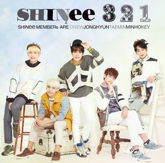 SHINee、日本9thシングル「3 2 1」がオリコン3位を記録！初日に4万枚を 