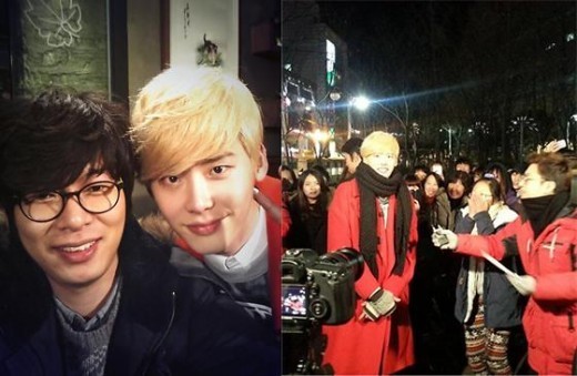 ゲリラデート プロデューサー イ ジョンソクと撮影した写真を公開 男なのに 綺麗 Kstyle